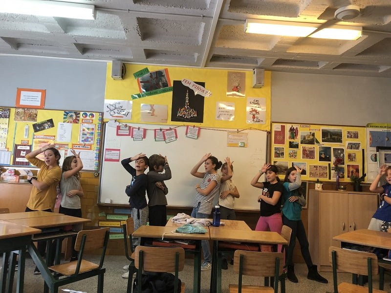 L’ assaig del pregó de la Castanyada
