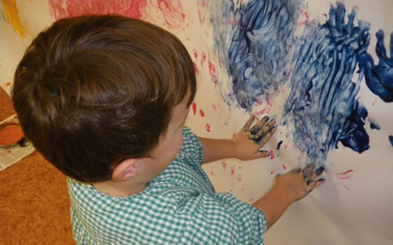 Pintura de dits a P3